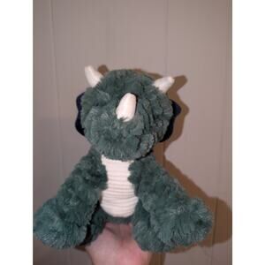Carter's Just One You Green Dinosaur Plush - Triceratops
